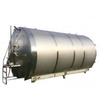 Horizontal Milk Storage Tank